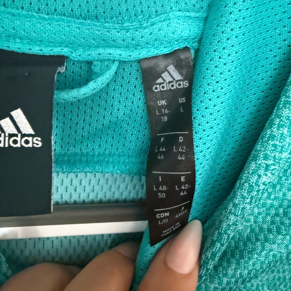 Adidas Women's Aqua Sweatshirt - Picture 5 of 8